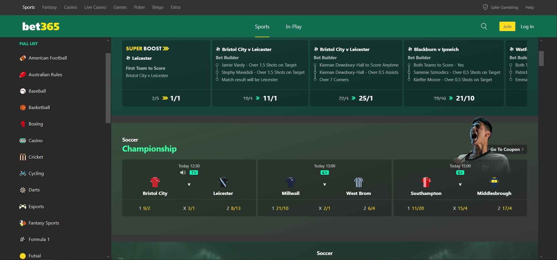 Bet365 Sportsbook Review