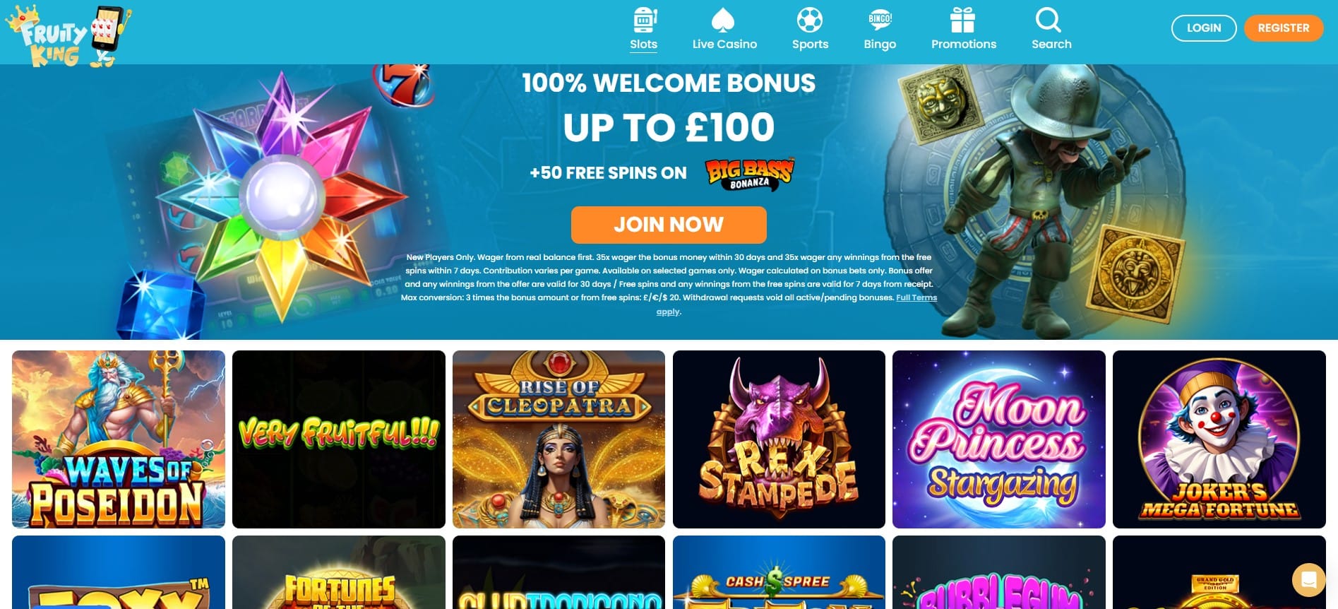 Fruity King Casino Review - Bonuses Slot Games Deposits Witdhrawals | SistersSites.co.uk Fruity King Casino Review