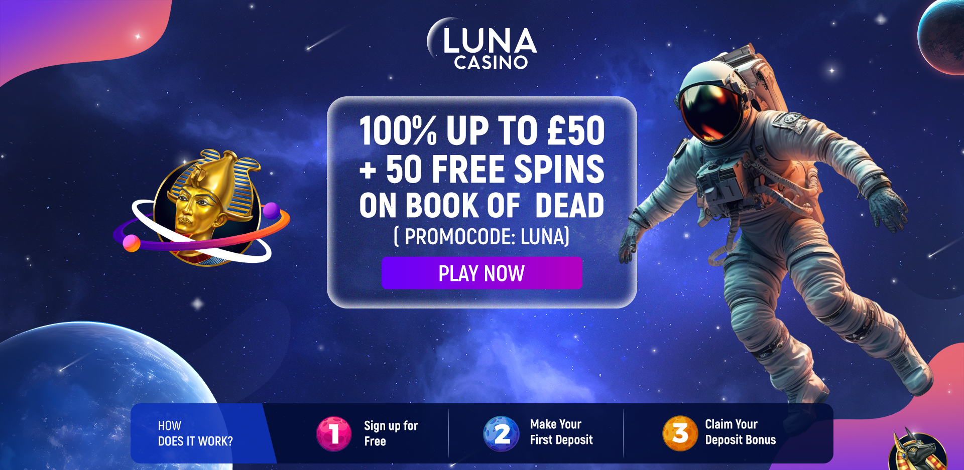 Luna Casino Sign Up Bonus