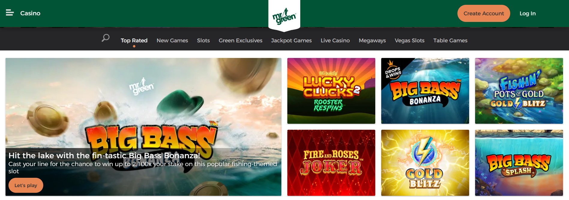 Mr Green Casino Review
