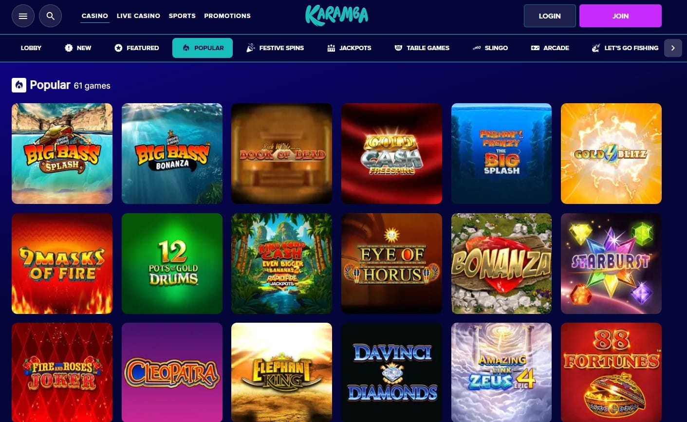 Karamba Casino Review | SistersSites.co.uk Karamba Casino Review