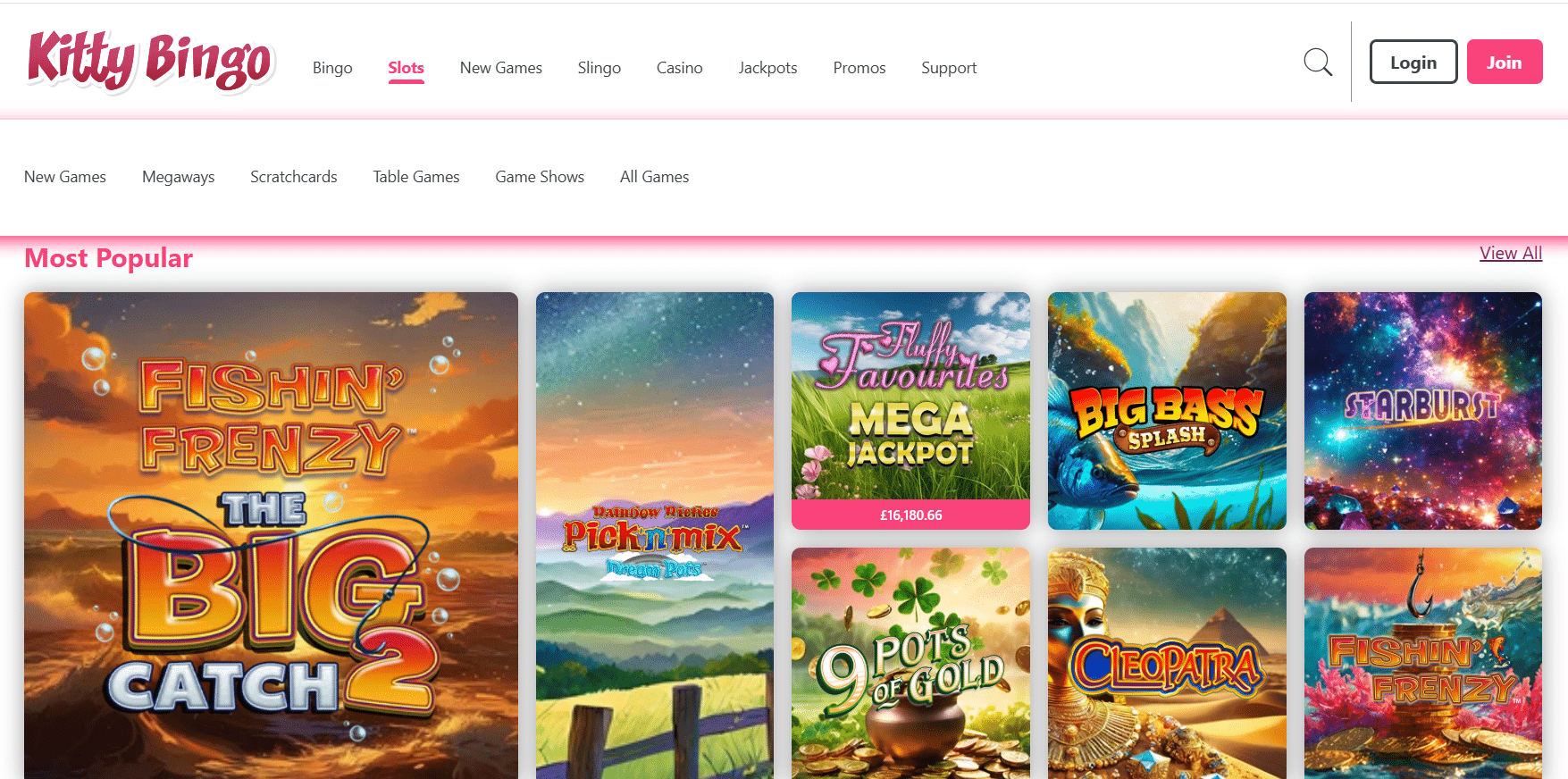 Kitty Bingo Review - Bonuses Sister Sites Games Payments Support and More | SistersSites.co.uk Kitty Bingo Review