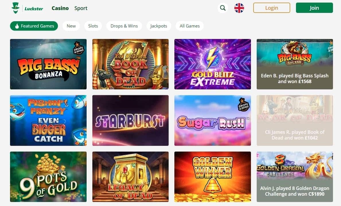 Luckster Casino Review | SistersSites.co.uk Luckster Casino Review