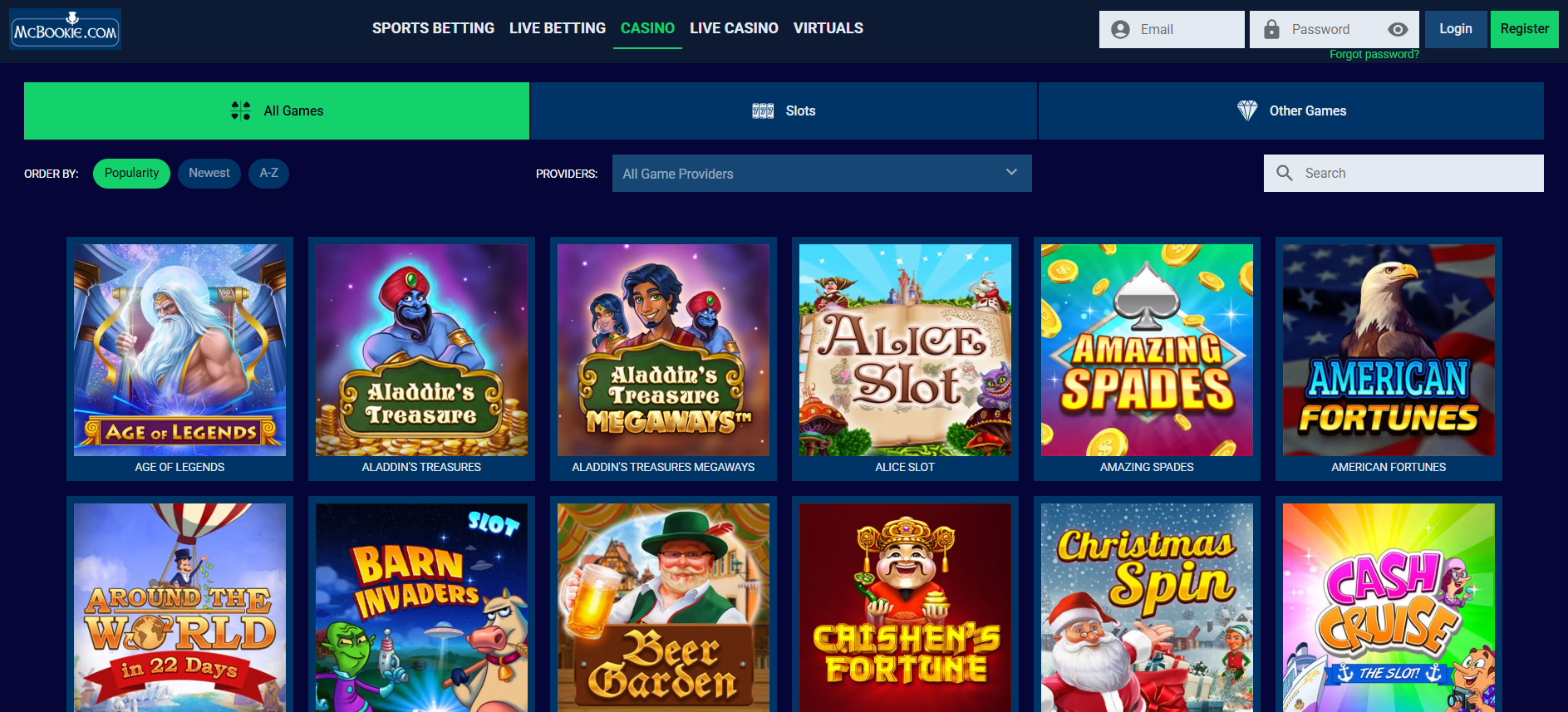 McBookie Review | SistersSites.co.uk McBookie Review