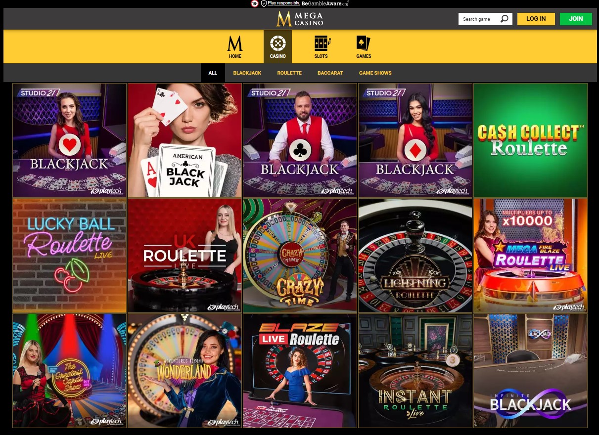 Mega Casino Sister Sites and Mega Casino Review