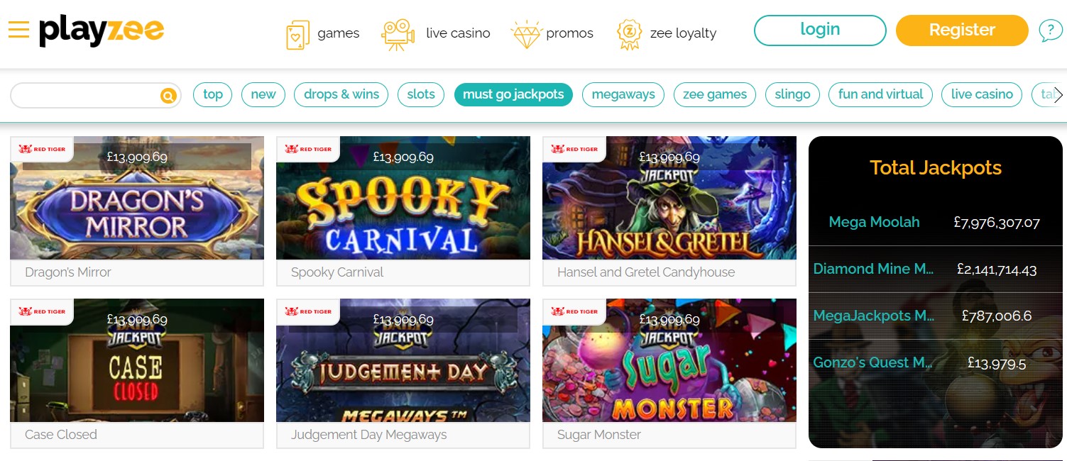 Playzee Casino Games Review