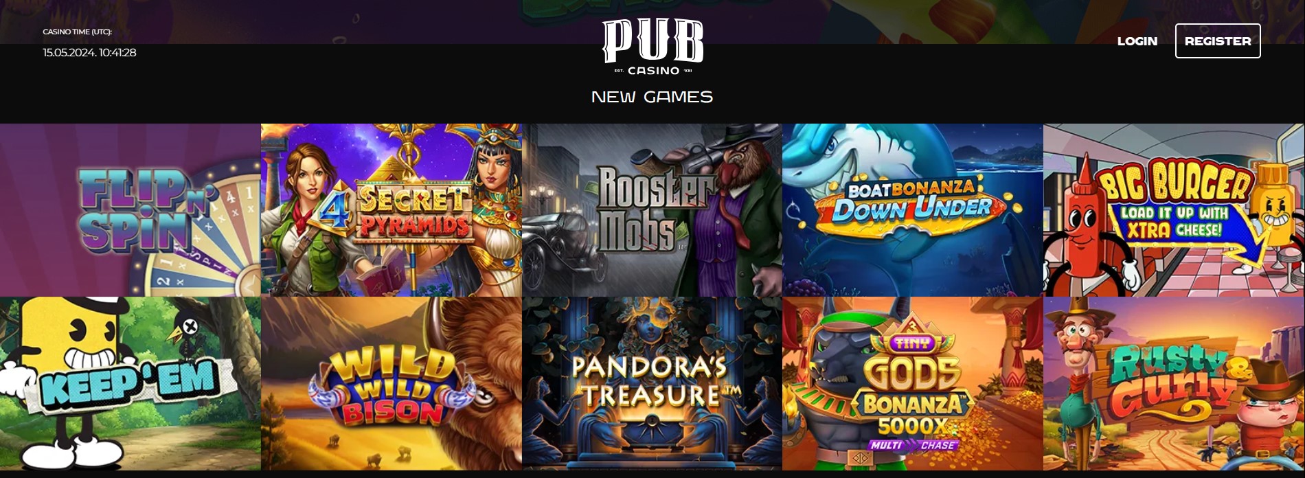 Pub Casino Games Review