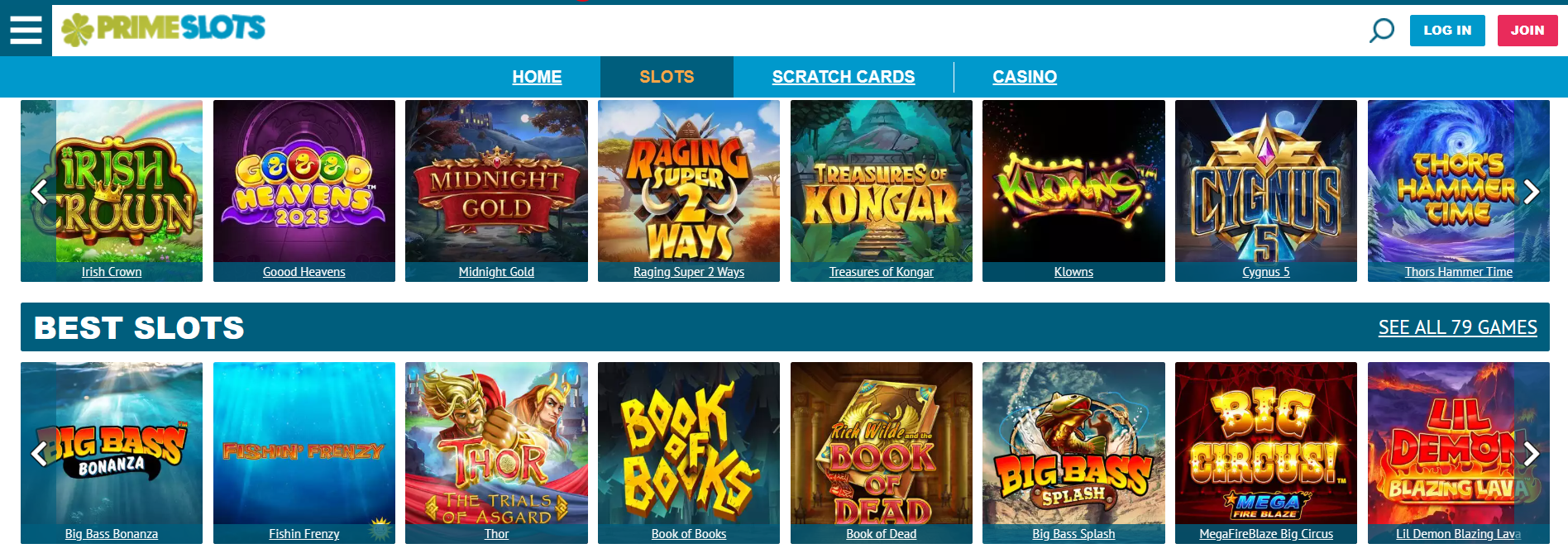 Prime Slots Casino