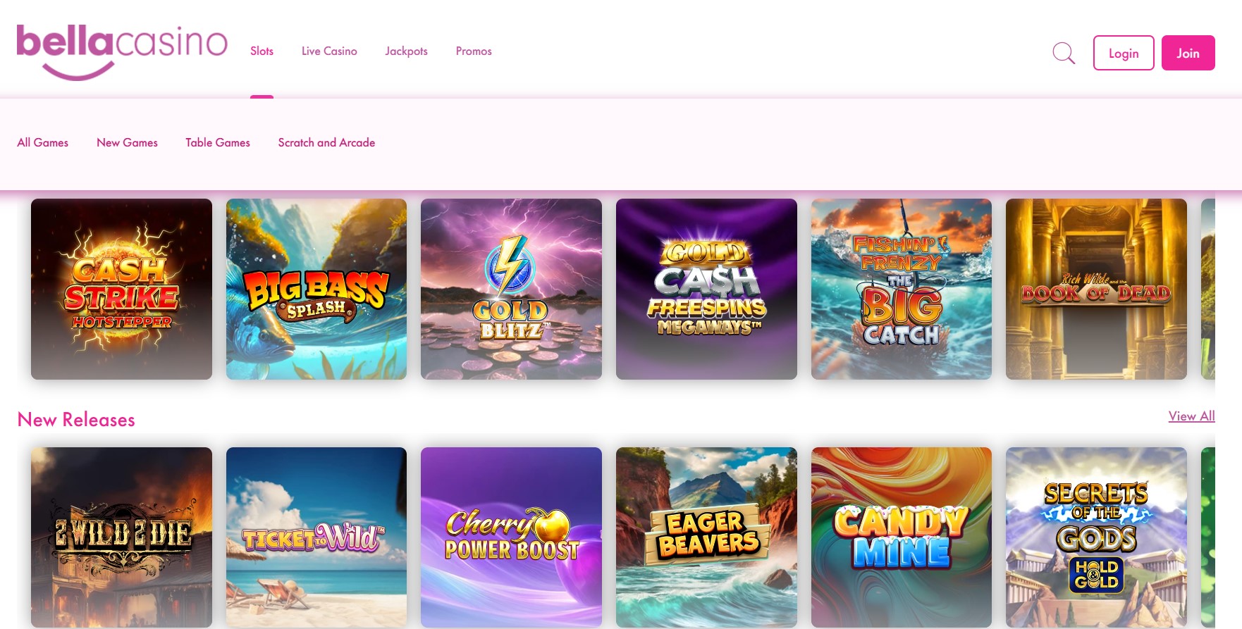 Bella Casino Sister Sites and Bella Casino Review