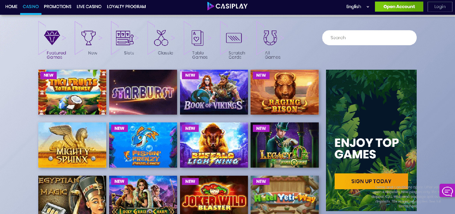 Casiplay Casino Review - Bonuses Slot Games Deposits Withdrawals | SistersSites.co.uk Casiplay Casino Review - Bonuses Slot Games Deposits Withdrawals