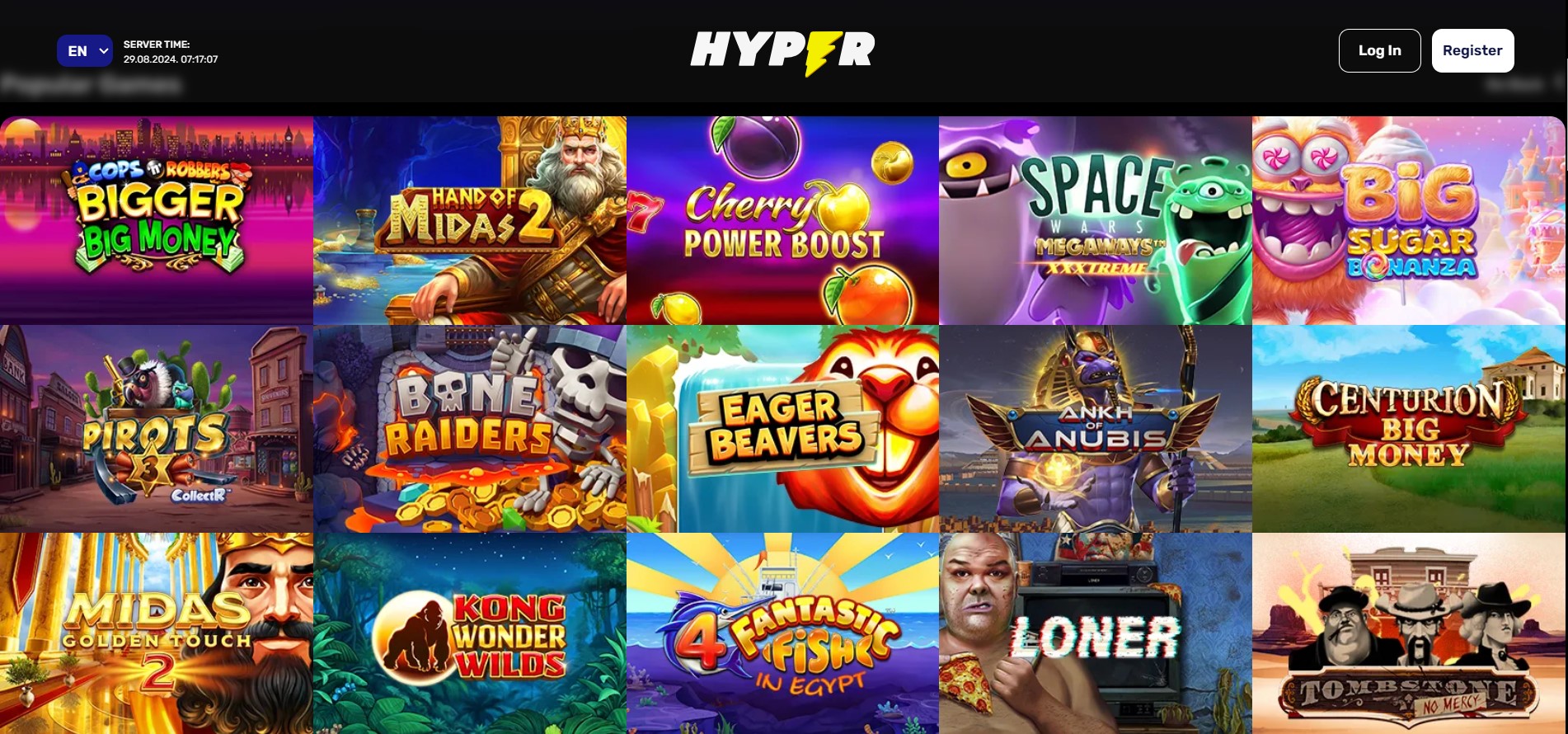 Hyper Casino Sister Sites and Hyper Casino Review