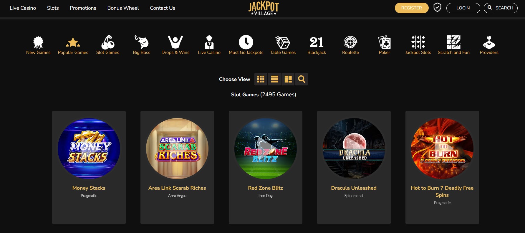 Jackpot Village Sister Sites and Jackpot Village Casino Review