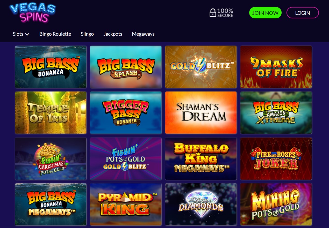 Vegas Spins Sister Sites and Vegas Spins Casino Review