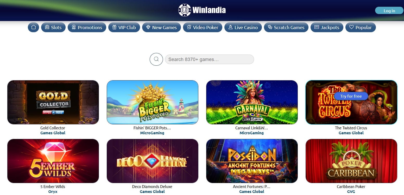 Winlandia Casino Review | SistersSites.co.uk Winlandia Casino Review