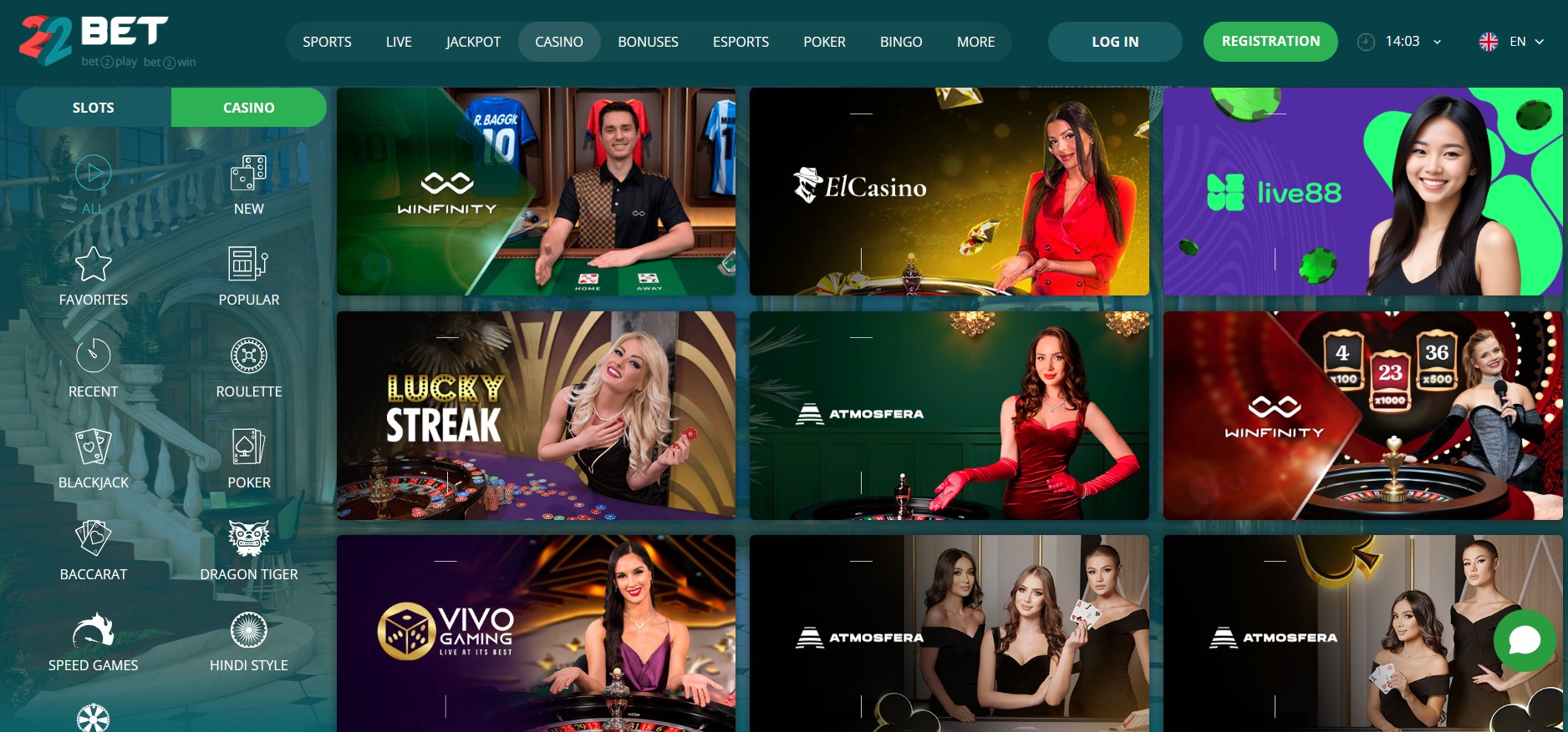 22Bet Casino Review