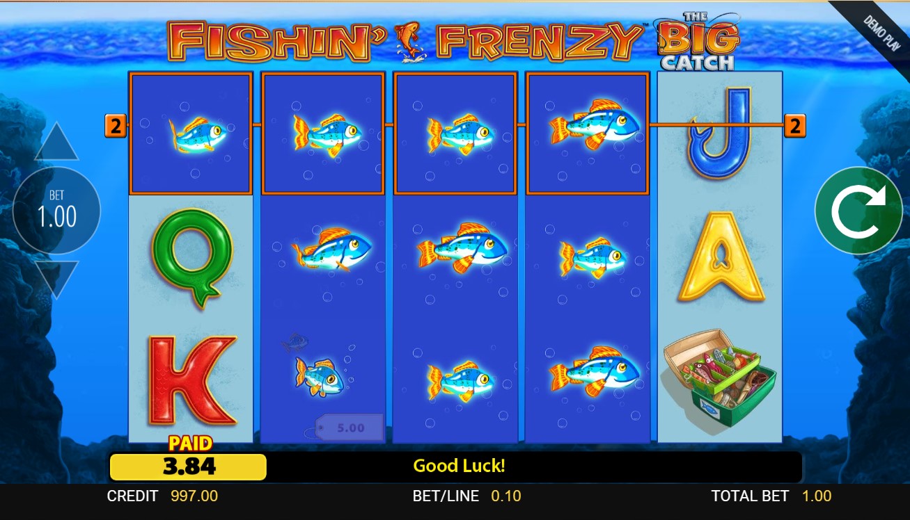 Fishin Frenzy The Big Catch Demo Play