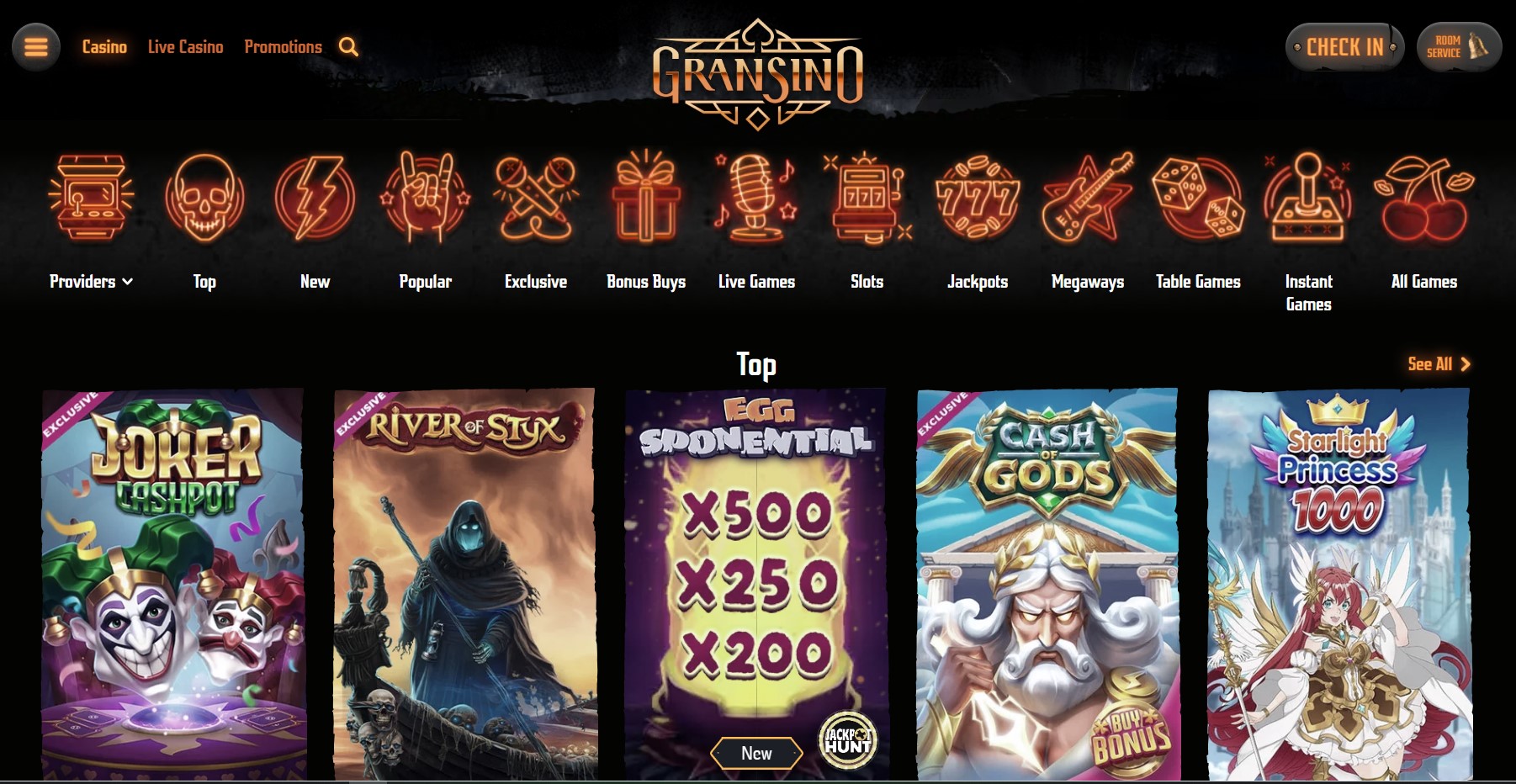 Gransino Casino Review