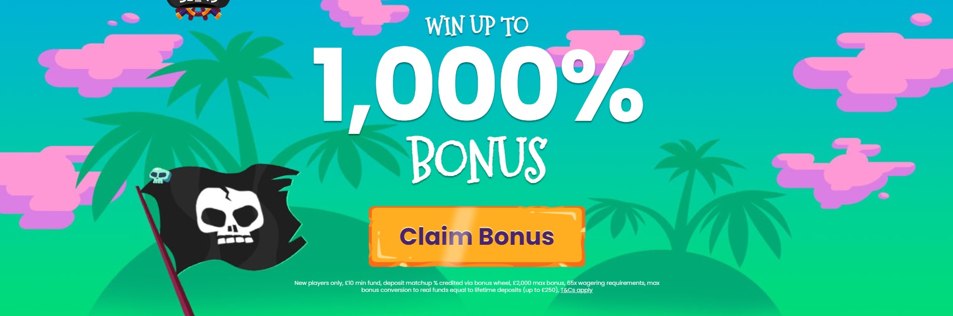 Pirate Slots Welcome Bonus