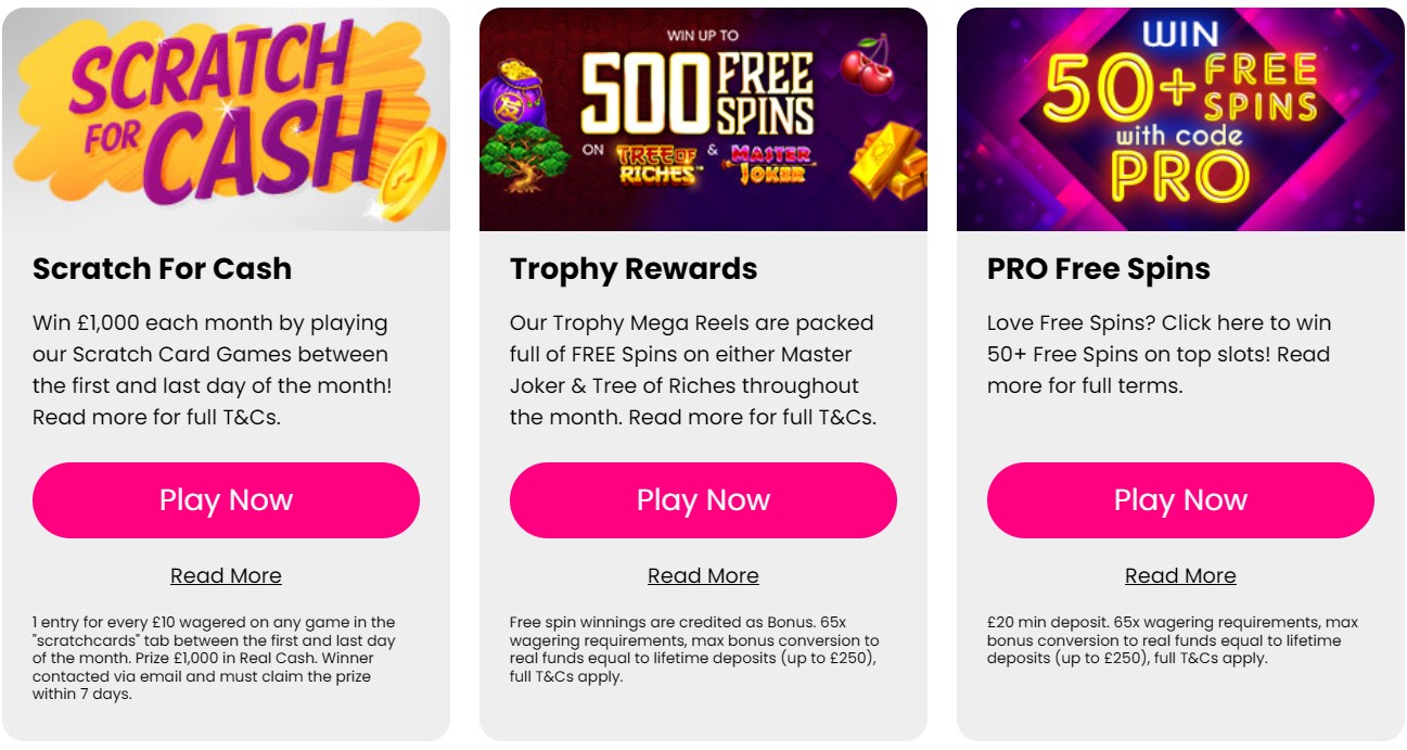 Slots Kingdom Bonus Offers