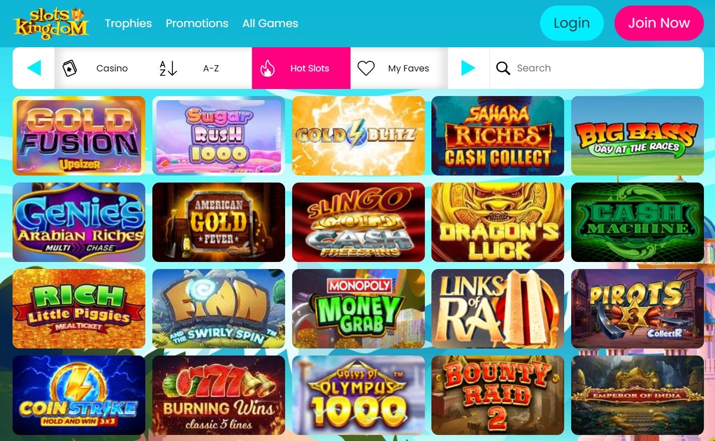 Slots Kingdom Casino Review