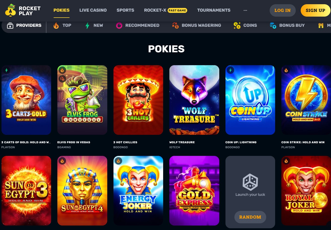 RocketPlay Casino Review