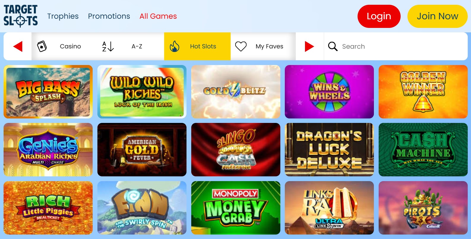 Target Slots Casino Review