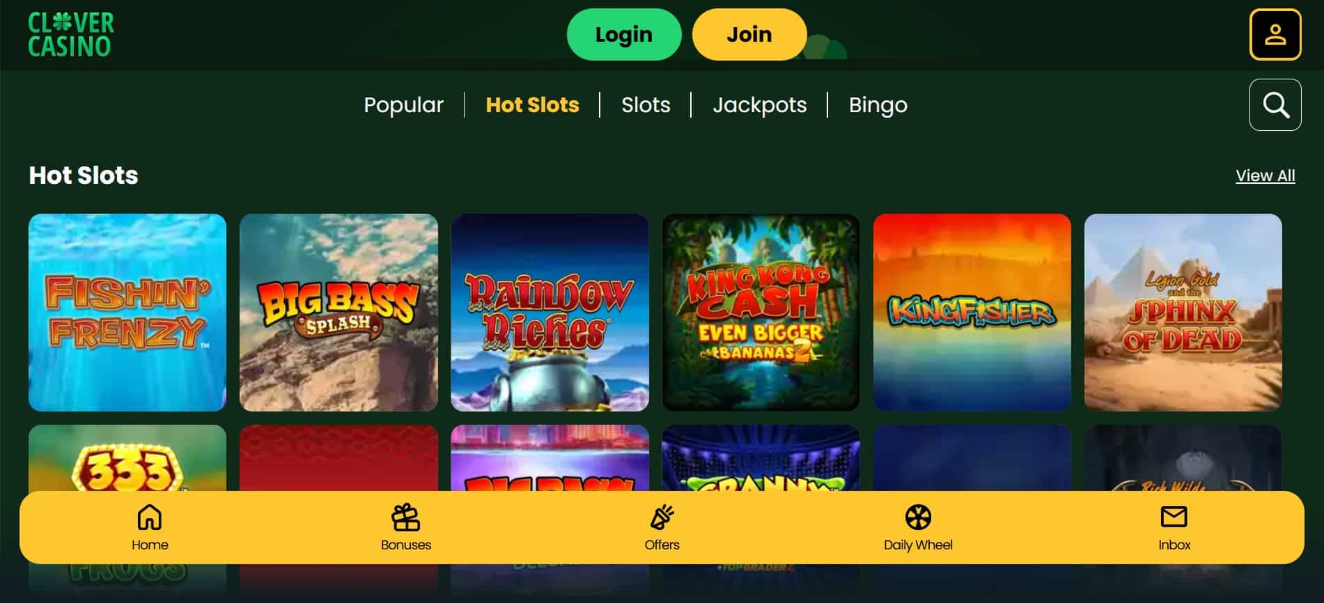 Clover Casino Review | SistersSites.co.uk Clover Casino Review