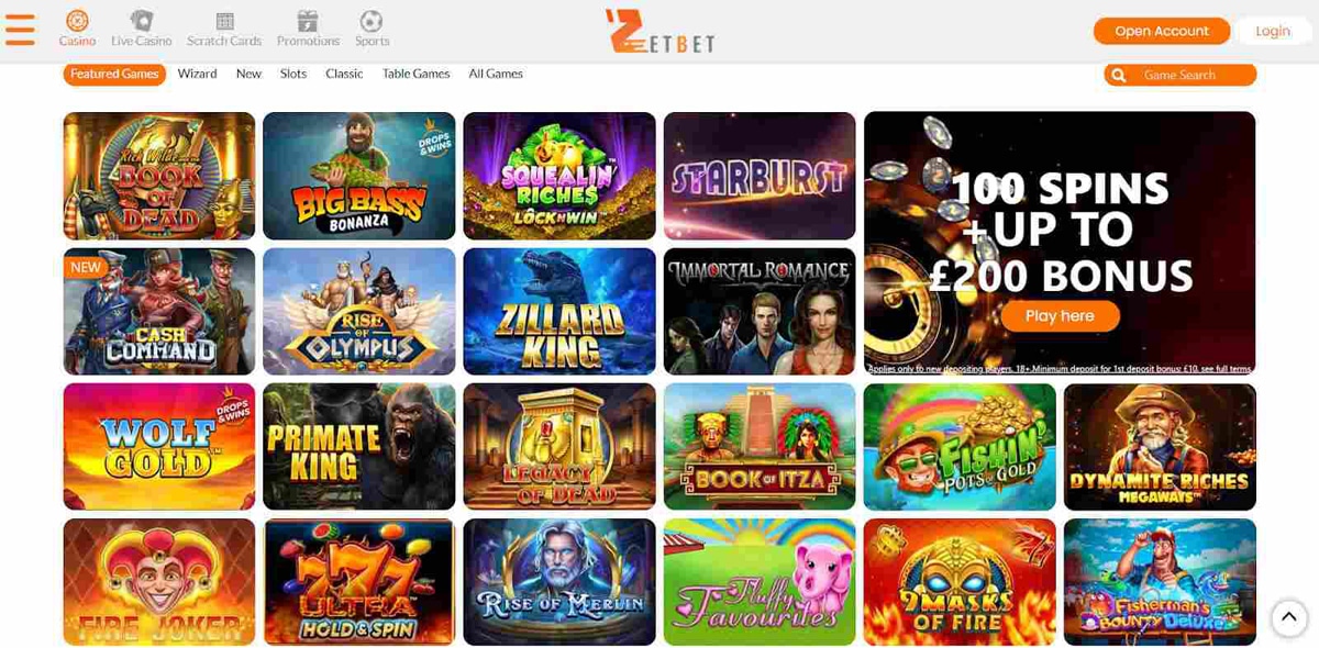 Zetbet Casino Review | SistersSites.co.uk Zetbet Casino Review