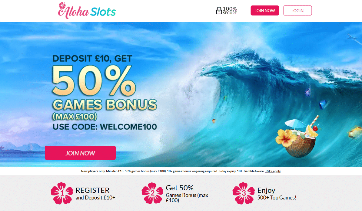 Aloha Slots Casino Review - Bonuses Slot Games Deposits Withdrawals and More | SistersSites.co.uk Aloha Slots Casino Review - Bonuses Slot Games Deposits Withdrawals and More