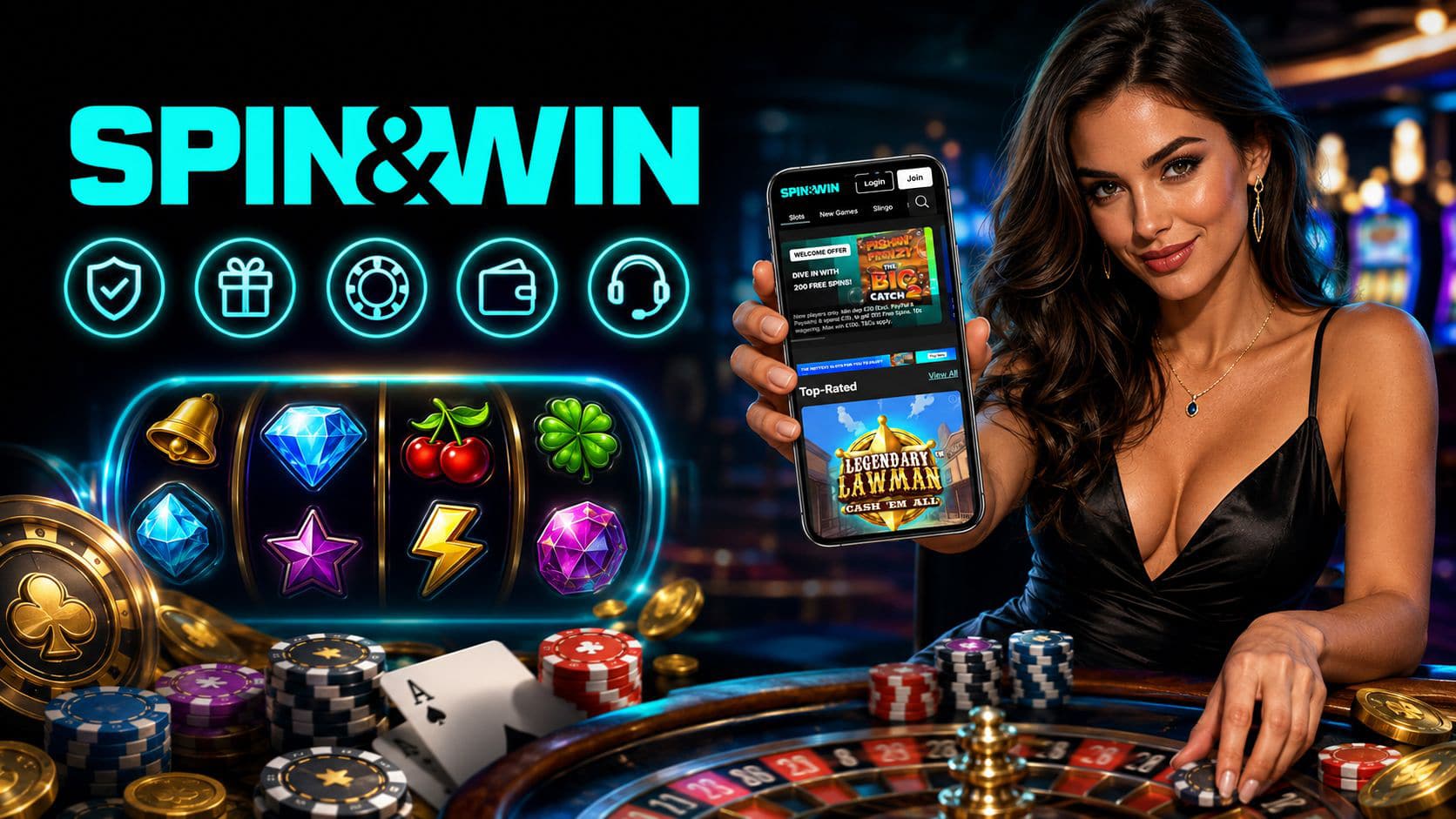 Spin and Win Casino Review - Welcome Bonus Mobile Casino Slots Free Spins Offers and More | SistersSites.co.uk Spin and Win Casino Review - Welcome Bonus Mobile Casino Slots Free Spins Offers and More
