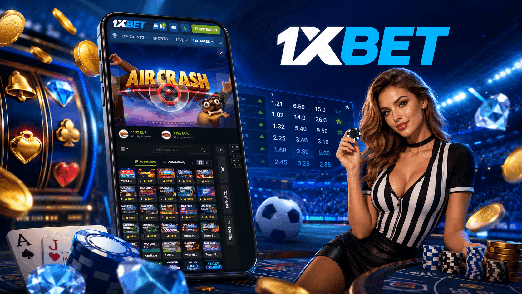 1xBet Casino Review - Welcome Bonus Mobile App Sports Betting Casino and Alternatives | SistersSites.co.uk 1xBet Casino Review - Welcome Bonus Mobile App Sports Betting Casino and Alternatives