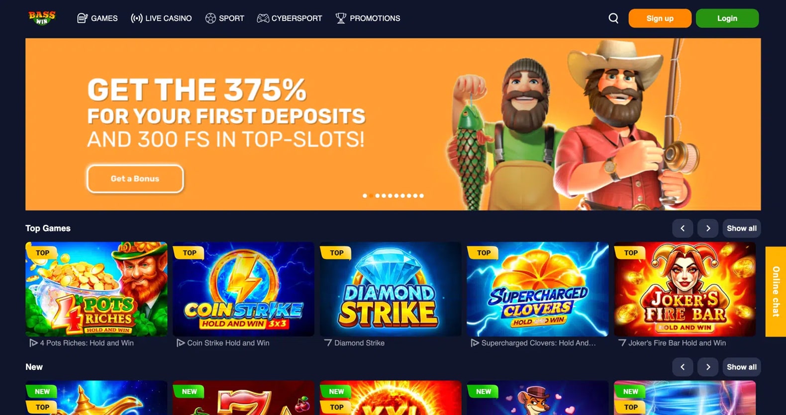 Bass Win Casino Review - Bonuses Slot Games Deposits Withdrawals | SistersSites.co.uk Bass Win Casino Review