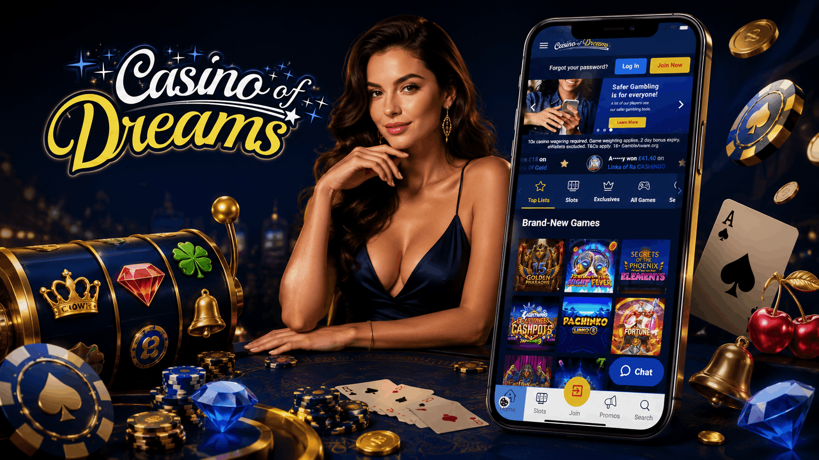 Casino of Dreams Review - Welcome Bonus Mobile App Casino Games Alternatives and More | SistersSites.co.uk Casino of Dreams Review - Welcome Bonus Mobile App Casino Games Alternatives and More