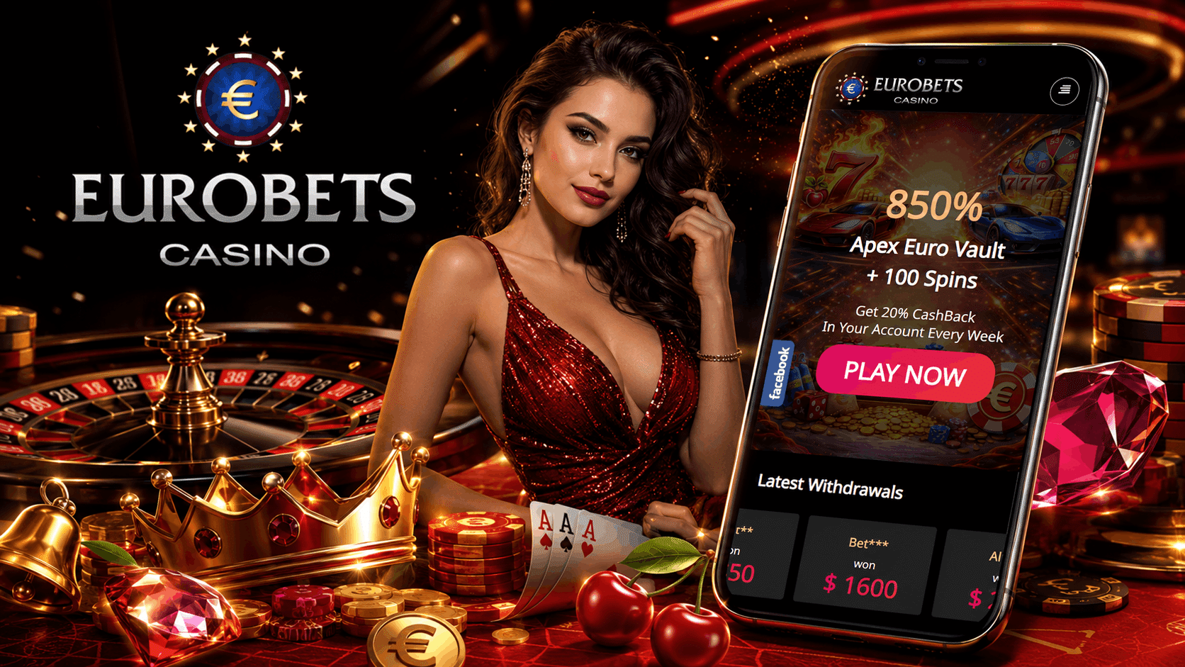 Eurobets Casino Review - Welcome Bonus Mobile App Casino Games Alternatives and More | SistersSites.co.uk Eurobets Casino Review - Welcome Bonus Mobile App Casino Games Alternatives and More
