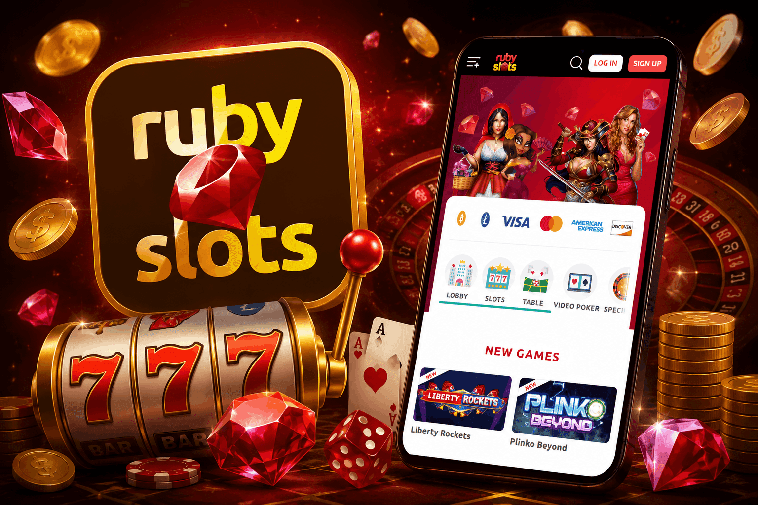 Ruby Slots Casino Review - Welcome Bonus Mobile App Casino Slot Games and More | SistersSites.co.uk Ruby Slots Casino Review - Welcome Bonus Mobile App Casino Slot Games and More