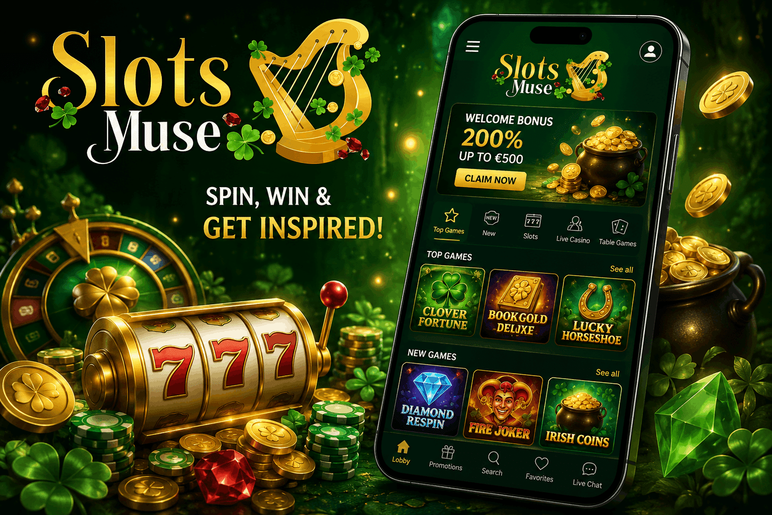 Slots Muse Casino Review - Welcome Bonus Mobile App Casino Games and More | SistersSites.co.uk Slots Muse Casino Review - Welcome Bonus Mobile App Casino Games and More