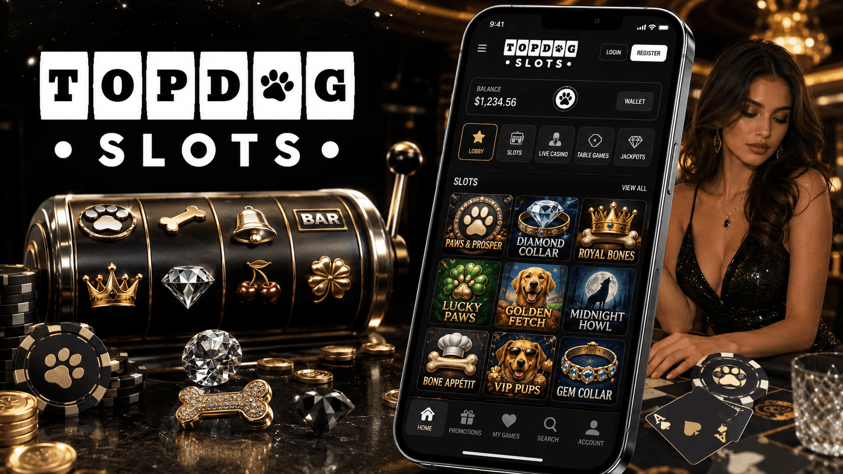 Top Dog Slots Casino Review - Welcome Bonus Mobile App Casino Games Alternatives and More | SistersSites.co.uk Top Dog Slots Casino Review - Welcome Bonus Mobile App Casino Games Alternatives and More