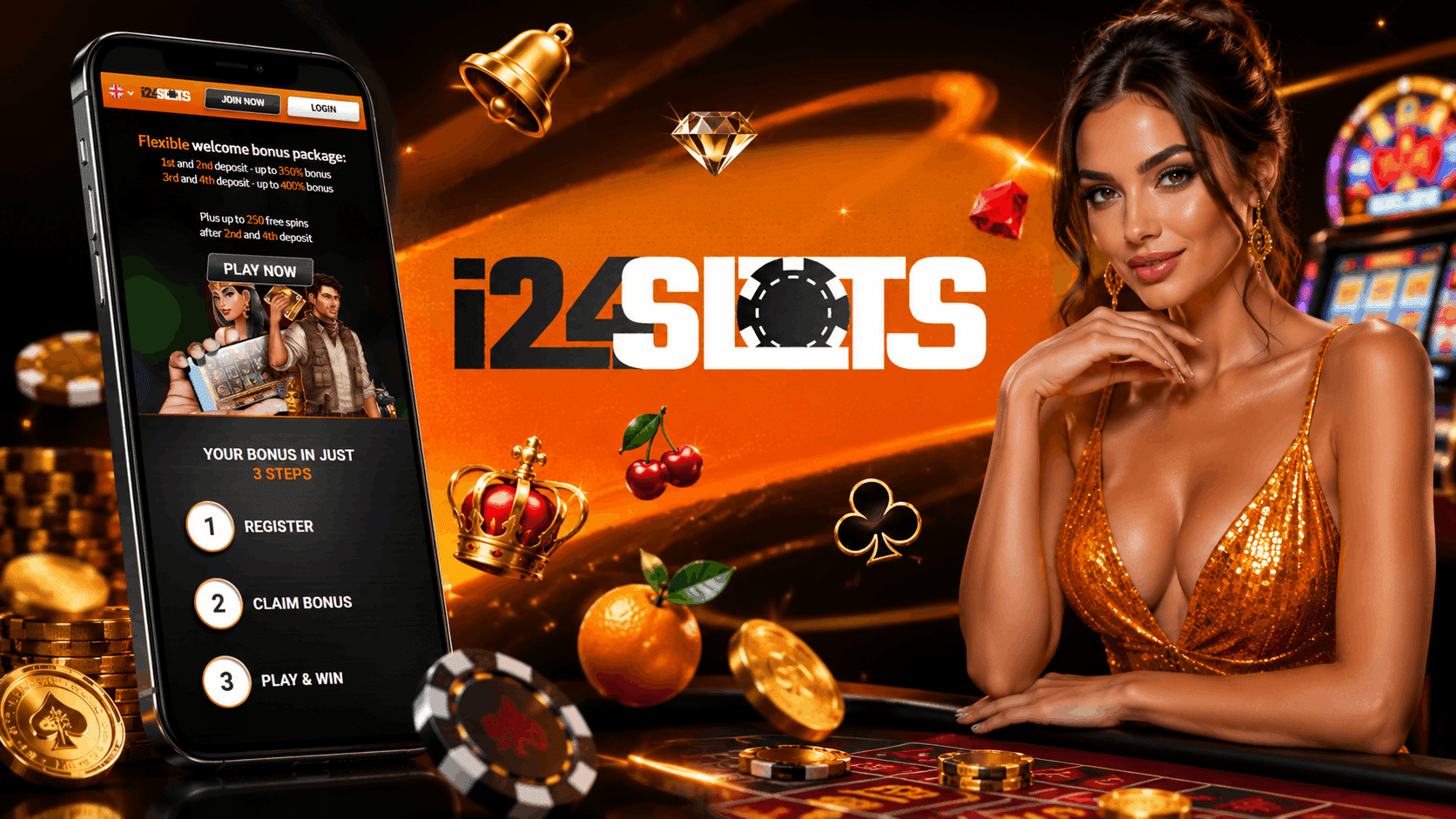 i24 Slots Casino Review - Welcome Bonus Mobile App Casino Games and Alternatives | SistersSites.co.uk i24 Slots Casino Review - Welcome Bonus Mobile App Casino Games and Alternatives