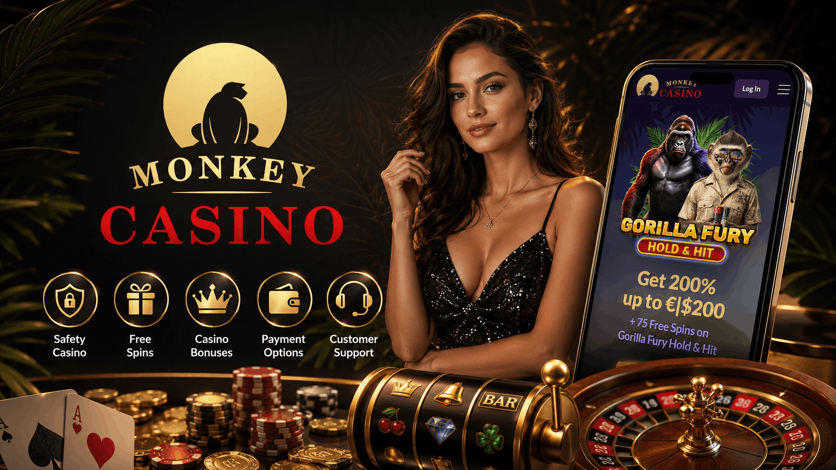 Monkey Casino Review - Welcome Bonuses Mobile App Casino Games Alternatives and More | SistersSites.co.uk Monkey Casino Review - Welcome Bonuses Mobile App Casino Games Alternatives and More