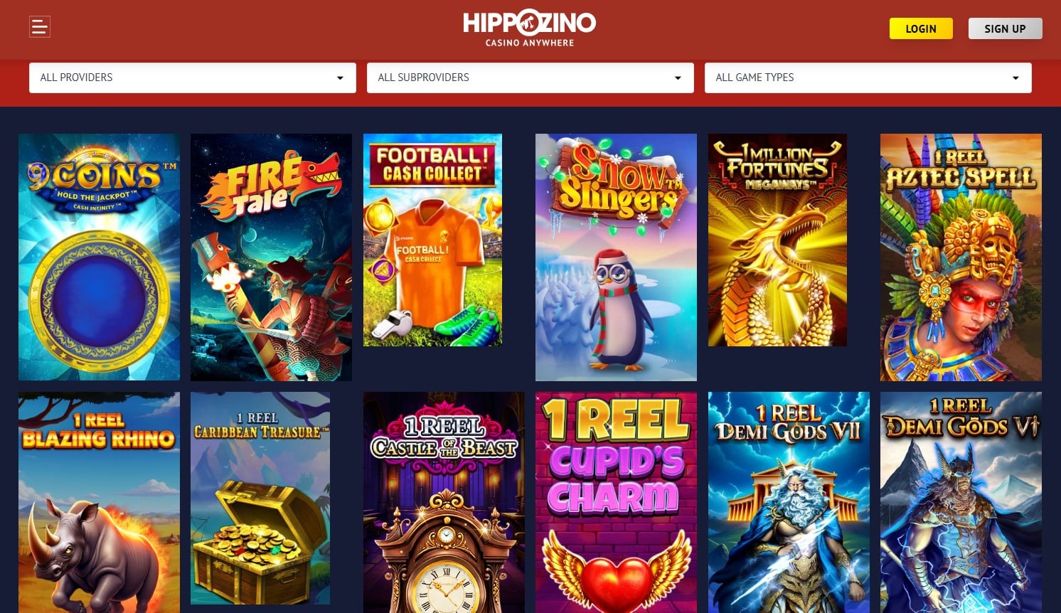 Hippozino Casino Review - Bonuses Slot Games Withdrawals | SistersSites.co.uk Hippozino Casino Review - Bonuses Slot Games Withdrawals