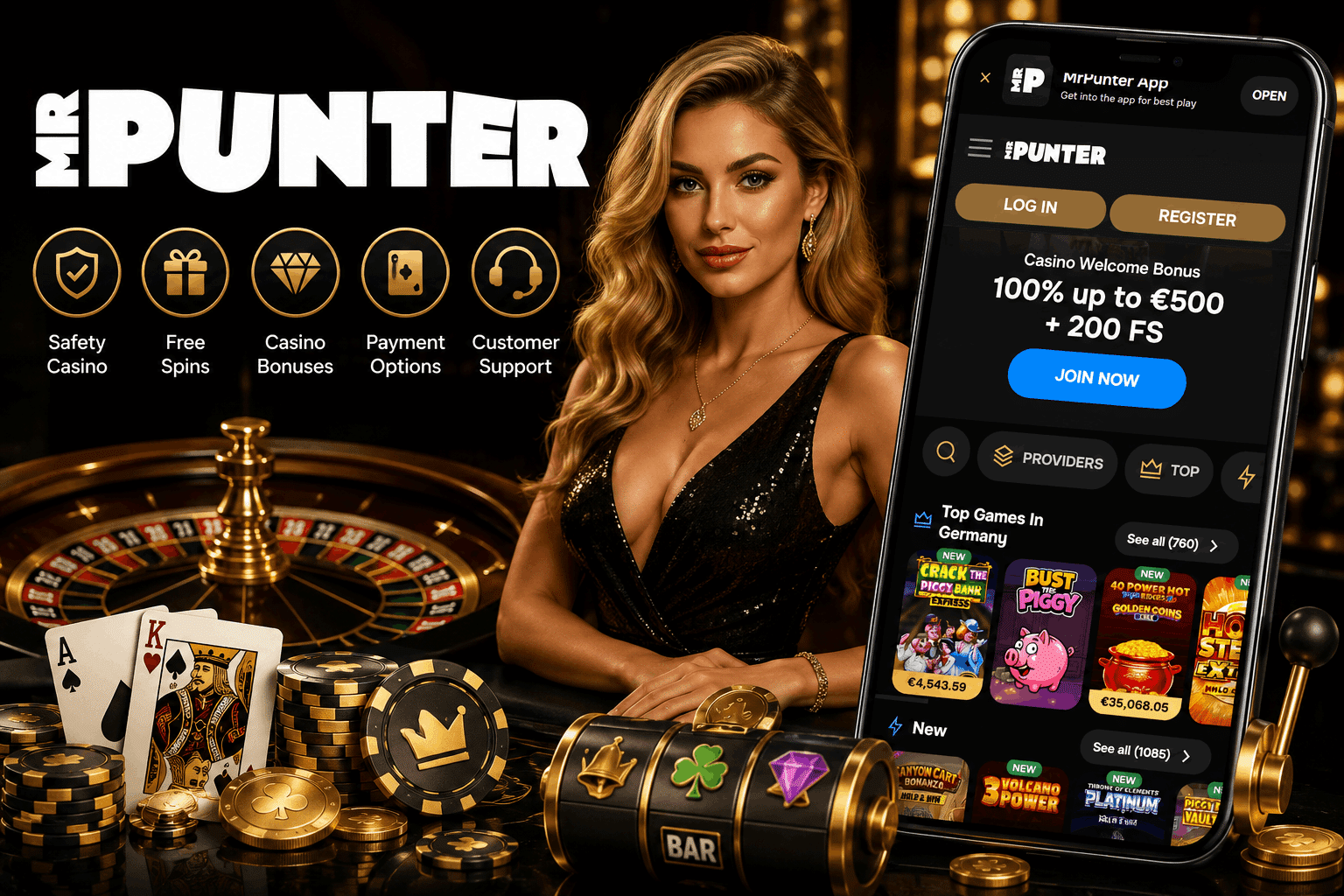 Mr Punter Casino Review - Welcome Bonuses Mobile App Casino Games Alternatives and More | SistersSites.co.uk Mr Punter Casino Review - Welcome Bonuses Mobile App Casino Games Alternatives and More