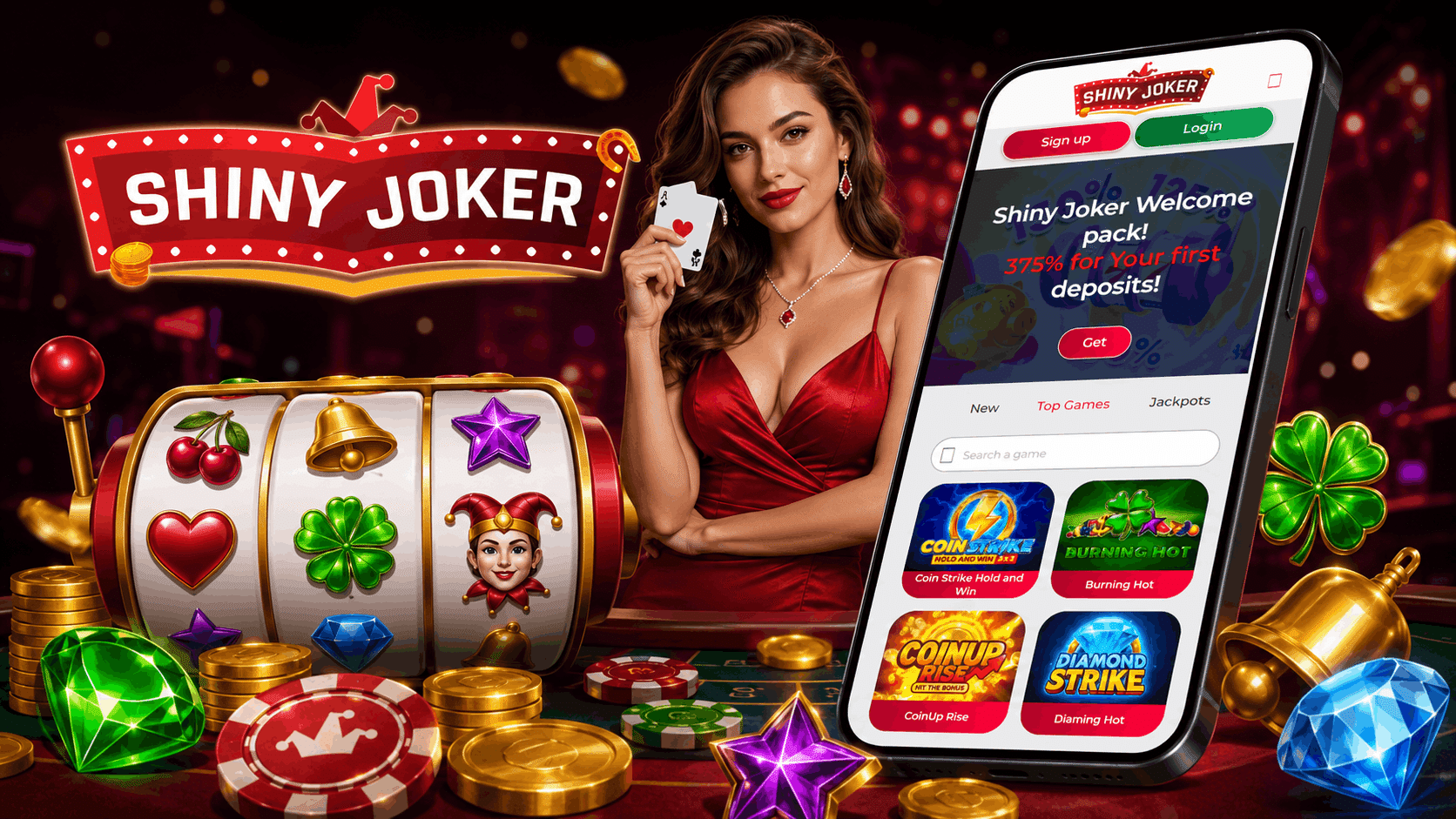 Shiny Joker Casino Review - Welcome Bonus Mobile App Casino Games Alternatives and More | SistersSites.co.uk Shiny Joker Casino Review - Welcome Bonus Mobile App Casino Games Alternatives and More