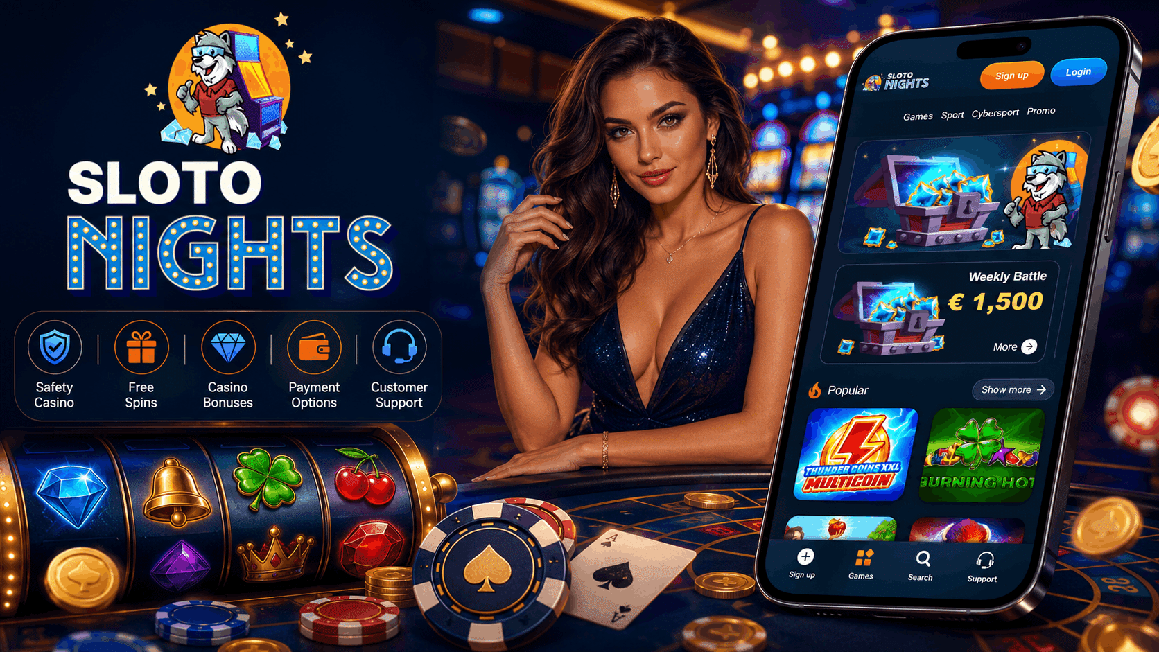SlotoNights Casino Review - Welcome Bonuses Mobile Casino Slot Games Alternatives and More | SistersSites.co.uk SlotoNights Casino Review - Welcome Bonuses Mobile Casino Slot Games Alternatives and More