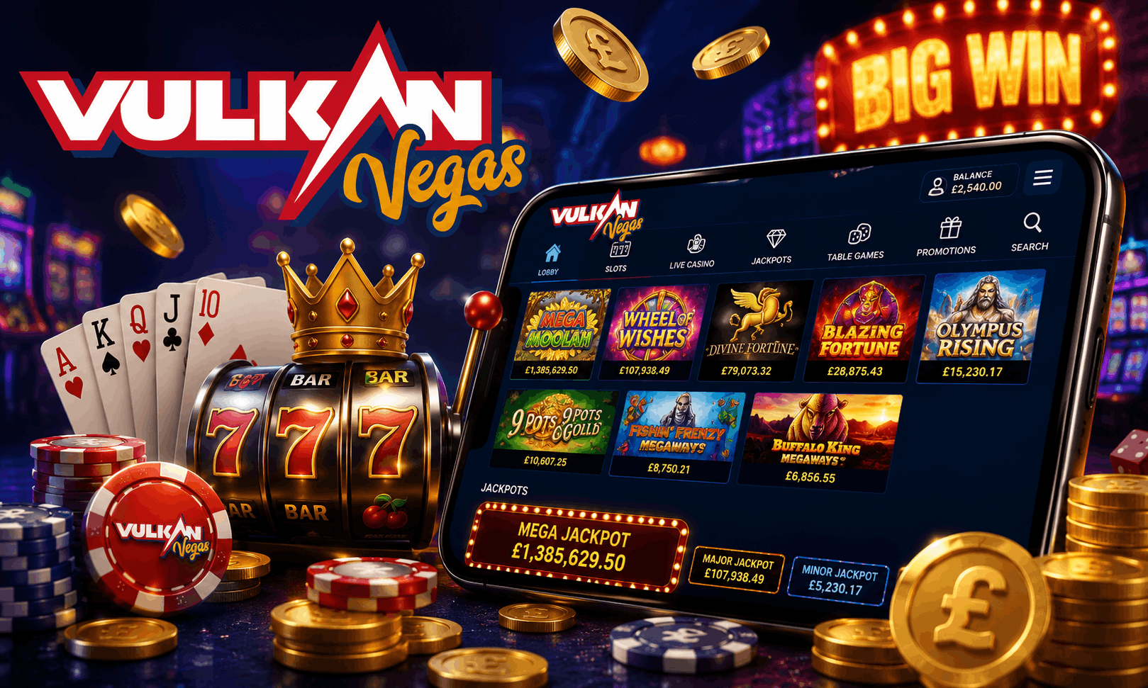 Vulkan Vegas Casino Review | SistersSites.co.uk Vulkan Vegas Casino Review