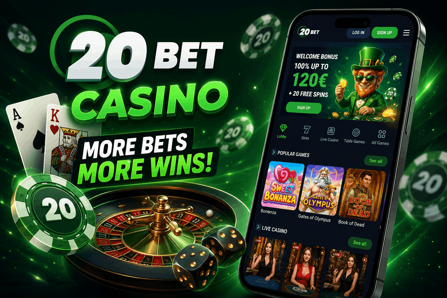 20Bet Casino Review - Bonuses Promo Codes 20Bet App Slot Games and More | SistersSites.co.uk 20Bet Casino Review - Bonuses Promo Codes 20Bet App Slot Games and More