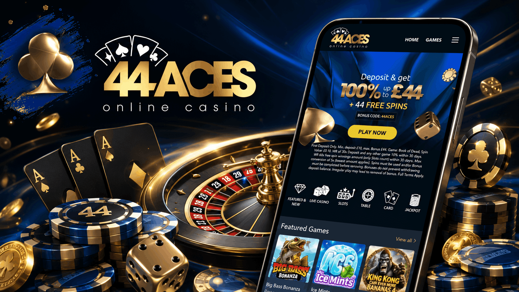 44Aces Casino Review - Sister Sites Online Casino Bet Bonuses | SistersSites.co.uk 44Aces Casino Review - Sister Sites Online Casino Bet Bonuses
