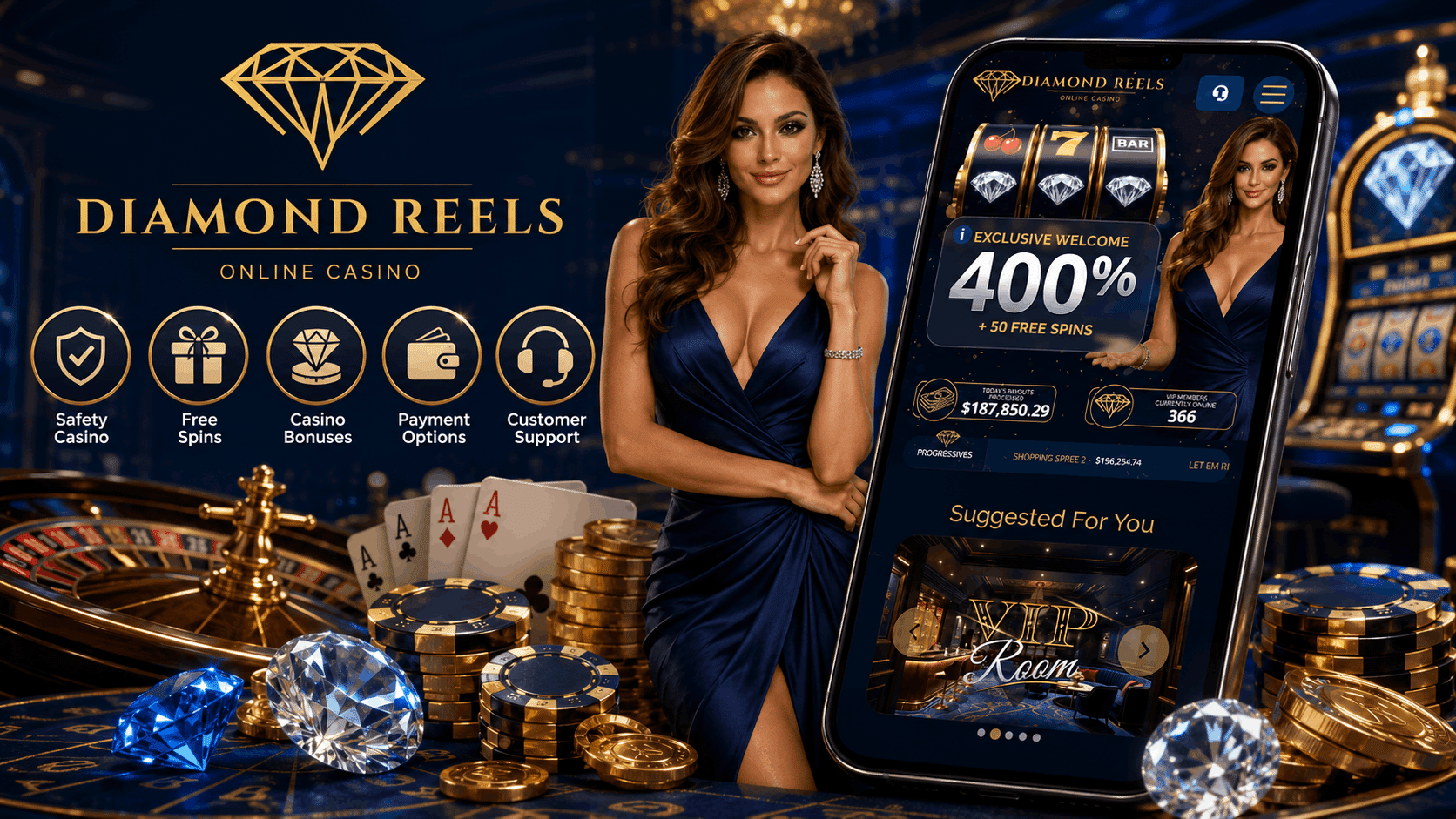 Diamond Reels Casino Review - Welcome Bonuses Mobile App Casino Games and More | SistersSites.co.uk Diamond Reels Casino Review - Welcome Bonuses Mobile App Casino Games and More