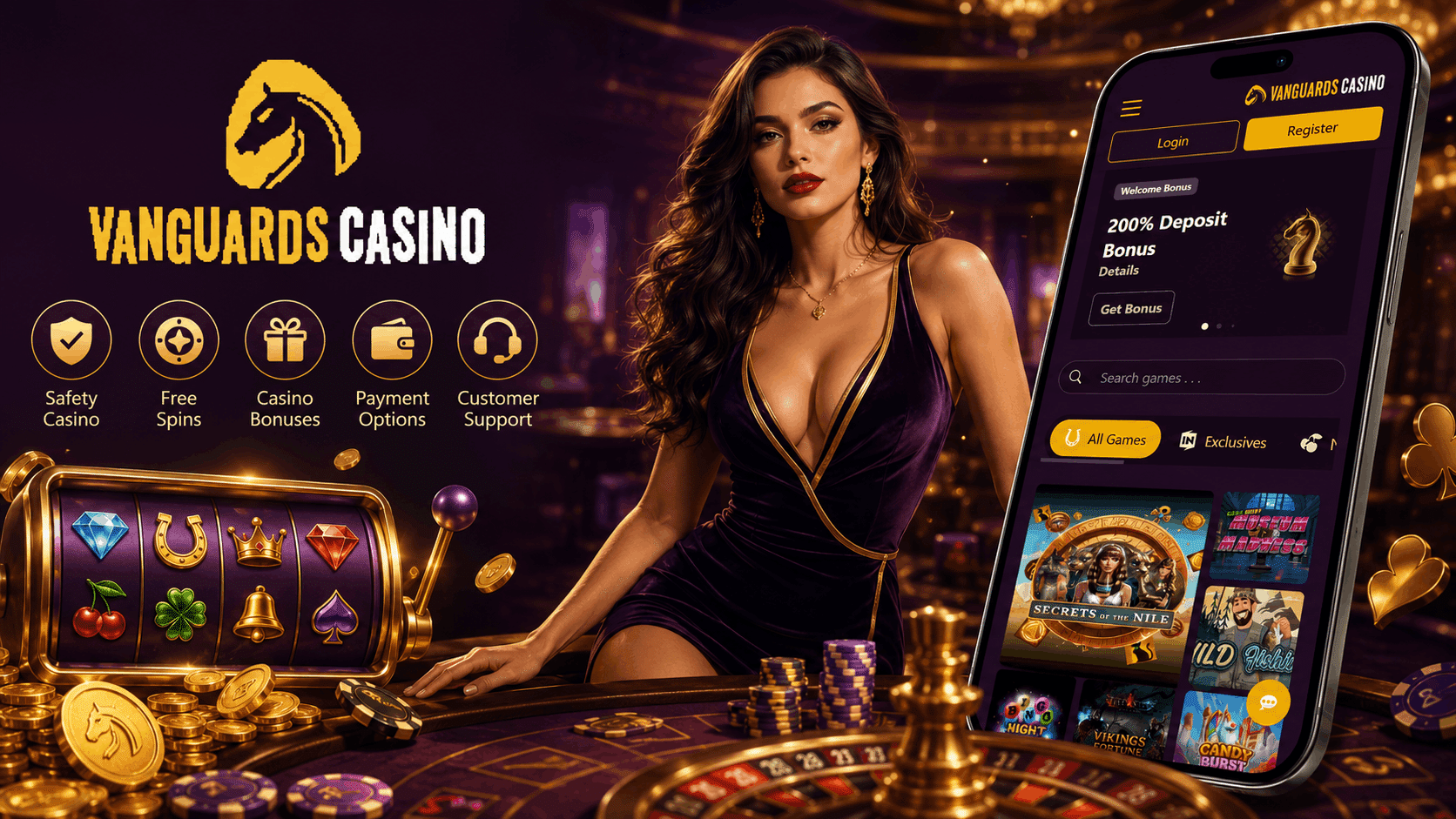 VanGuards Casino Review - Welcome Bonuses Mobile App Casino Games and More | SistersSites.co.uk VanGuards Casino Review - Welcome Bonuses Mobile App Casino Games and More