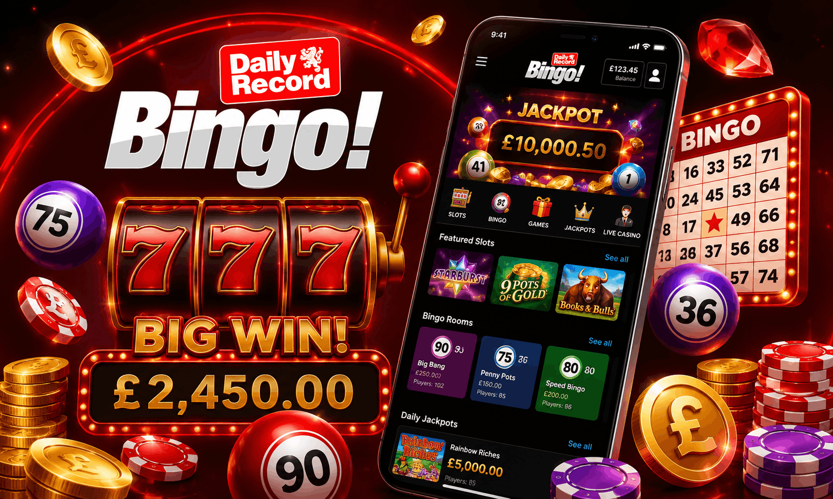 Daily Record Bingo Review | SistersSites.co.uk Daily Record Bingo Review