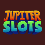 Jupiter Slots logo – intergalactic-themed UK online slot site